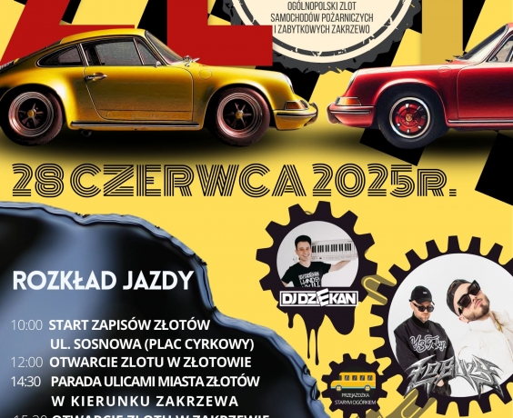 Ogólnopolski Zlot Samochodów Pożarniczych i Zabytkowych!